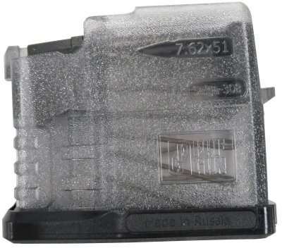 Магазин Вепрь-308 Прозрачный Mag VP762 25-5/Tr Pufgun